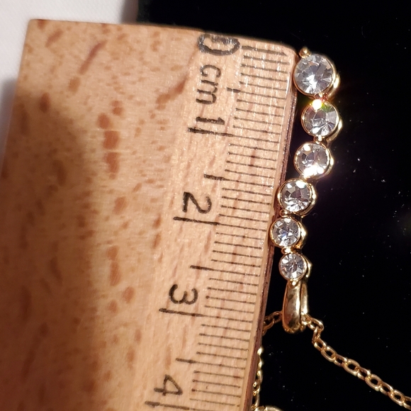 2 for $20 - NIB Necklace & Earring Set CZ in Goldt… - Picture 7 of 8